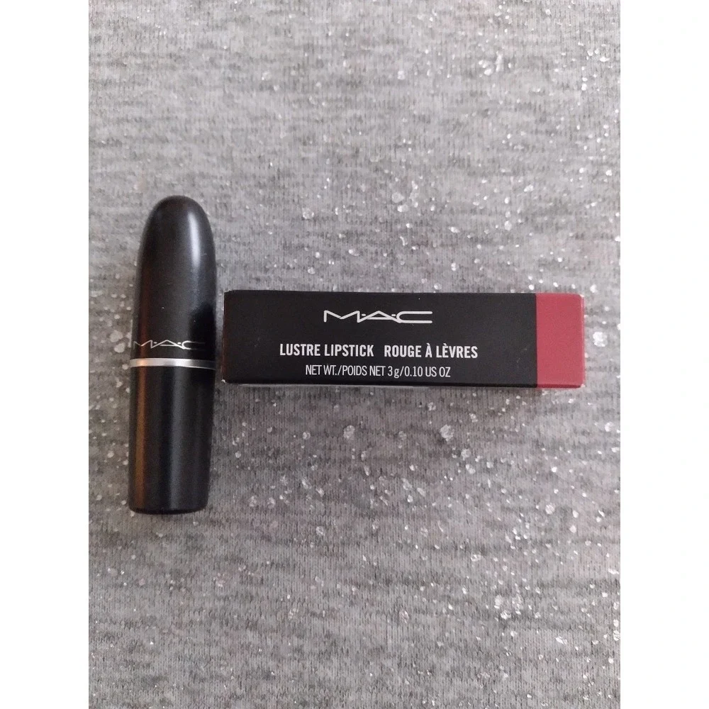 MAC Lustre Lipstick 502 Cockney‎ Makeup Cosmetics